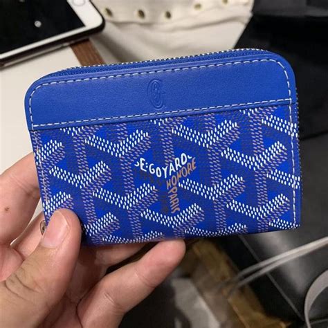 goyard zip portfolio|goyard wallet.